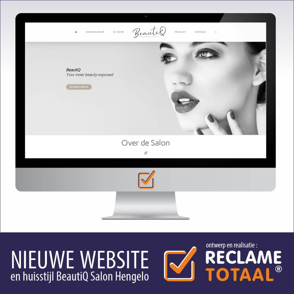 Reclame Totaal voorbeeld website